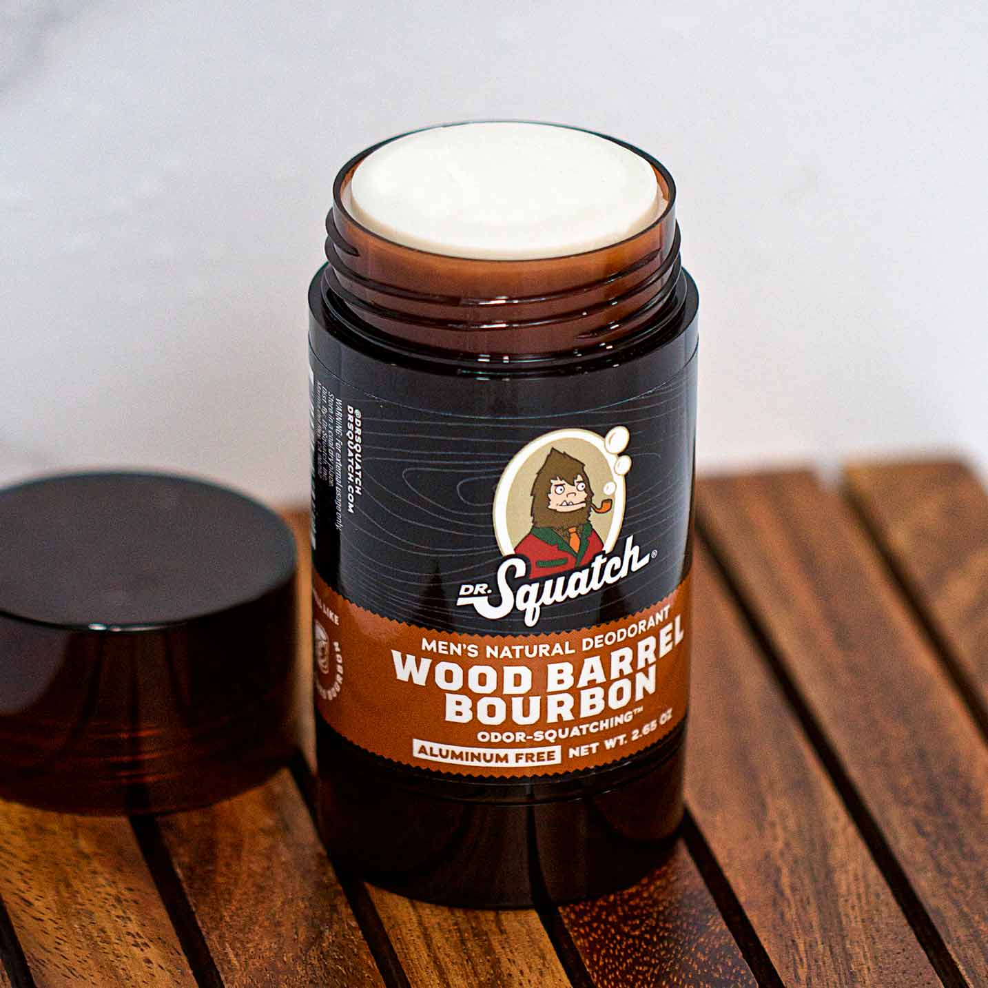4pk Dr. Squatch Deodorant Wood Barrel Bourbon Pine Tar Fresh Natural  Deodorant